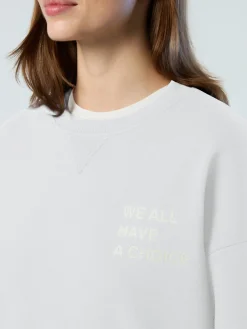 Outlet^North Sails 'Slogan Sweatshirt MARSHMALLOW
