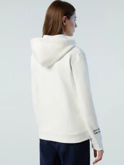 Outlet^North Sails 'Slogan Zipper-up Hoodie MARSHMALLOW