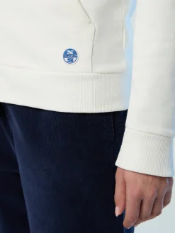 Outlet^North Sails 'Slogan Zipper-up Hoodie MARSHMALLOW