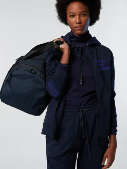 Outlet^North Sails 'Slogan Zipper-up Hoodie NAVY BLUE