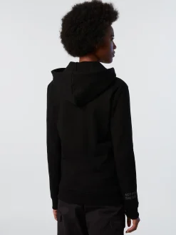 Outlet^North Sails 'Slogan Zipper-up Hoodie BLACK
