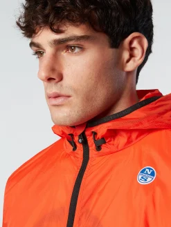 Outlet^North Sails 'Spinnaker Hooded Jacket BRIGHT ORANGE