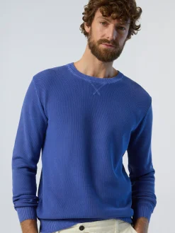 Sweaters & Cardigans^North Sails 'Stonewashed Honeycomb Sweater SURF BLUE