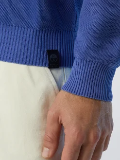 Sweaters & Cardigans^North Sails 'Stonewashed Honeycomb Sweater SURF BLUE