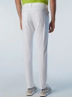 Outlet^North Sails 'Stretch Dobby Trousers WHITE