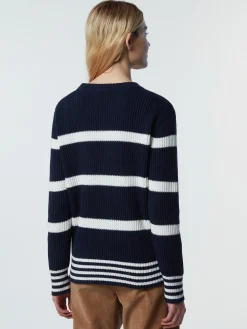Outlet^North Sails 'Striped Crew-neck Sweater COMBO 3 095459