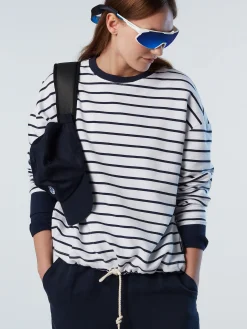 Outlet^North Sails 'Striped Drawstring Sweatshirt COMBO 1 093674