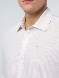 Shirts^North Sails 'Striped Linen Shirt COMBO 3 664317