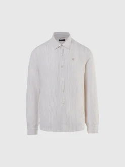 Shirts^North Sails 'Striped Linen Shirt COMBO 3 664317