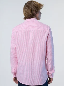 Shirts^North Sails 'Striped Linen Shirt COMBO 4 664317