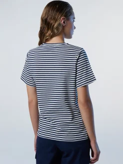 T-shirts & Tops^North Sails 'Striped Modal T-shirt With Slogan COMBO 1 093366
