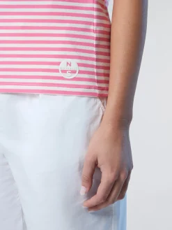 T-shirts & Tops^North Sails 'Striped Modal T-shirt With Slogan COMBO 2 093366