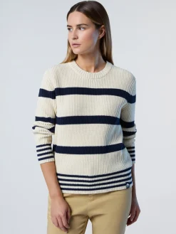 Sweaters & Cardigans^North Sails 'Striped Ribbed Sweater COMBO 1 095477