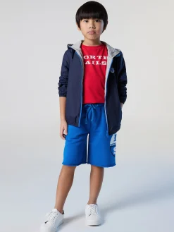 Outlet^North Sails 'Sweat Shorts With Graphic Print ROYAL