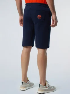 Outlet^North Sails 'Sweat Shorts With Logo Pocket NAVY BLUE