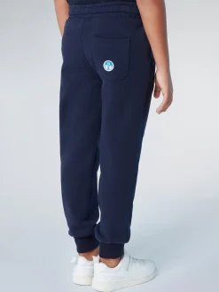 Trousers^North Sails 'Sweatpants With Logo Patch NAVY BLUE