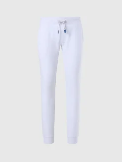 Trousers^North Sails 'Sweatpants With Logo Patch WHITE