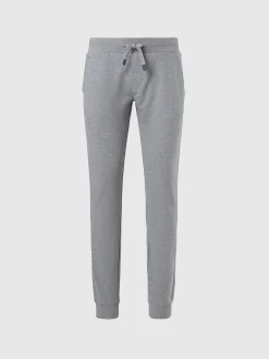 Trousers^North Sails 'Sweatpants With Logo Patch GREY MELANGE