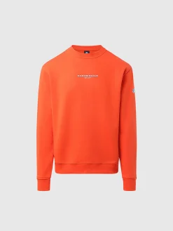 Outlet^North Sails 'Sweatshirt With Chest Print BRIGHT ORANGE
