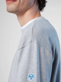 Outlet^North Sails 'Sweatshirt With Chest Print GREY MELANGE