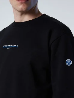 Outlet^North Sails 'Sweatshirt With Chest Print BLACK