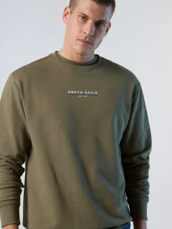 Sweatshirts & Hoodies^North Sails 'Sweatshirt With Heritage Print DUSTY OLIVE