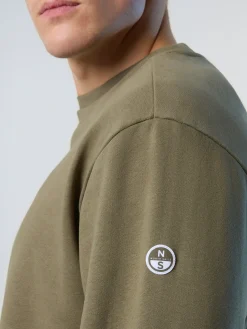 Sweatshirts & Hoodies^North Sails 'Sweatshirt With Heritage Print DUSTY OLIVE