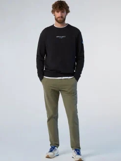Sweatshirts & Hoodies^North Sails 'Sweatshirt With Heritage Print BLACK