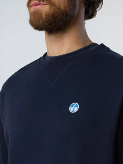 Sweatshirts & Hoodies^North Sails 'Sweatshirt With Logo Patch NAVY BLUE