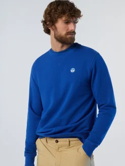 Sweatshirts & Hoodies^North Sails 'Sweatshirt With Logo Patch SURF BLUE