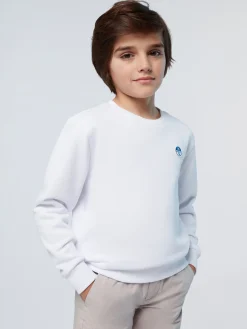 Sweatshirts & Hoodies^North Sails 'Sweatshirt With Logo Patch WHITE