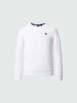 Sweatshirts & Hoodies^North Sails 'Sweatshirt With Logo Patch WHITE