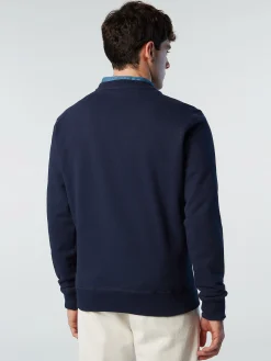 Outlet^North Sails 'Sweatshirt With Logo Patch NAVY BLUE