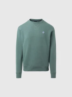 Outlet^North Sails 'Sweatshirt With Logo Patch MILITARY GREEN