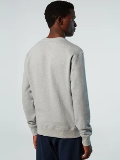 Outlet^North Sails 'Sweatshirt With Logo Patch GREY MELANGE