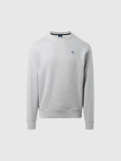 Outlet^North Sails 'Sweatshirt With Logo Patch GREY MELANGE