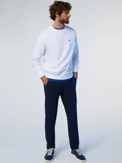 Sweatshirts & Hoodies^North Sails 'Sweatshirt With Logo Patch WHITE