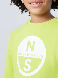 Sweatshirts & Hoodies^North Sails 'Sweatshirt With Maxi Logo ACID LIME