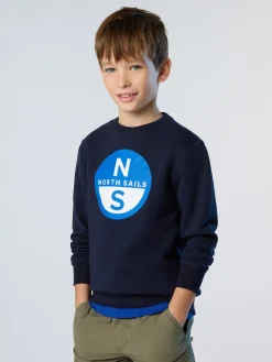 Sweatshirts & Hoodies^North Sails 'Sweatshirt With Maxi Logo NAVY BLUE