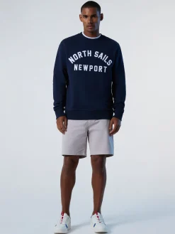 Sweatshirts & Hoodies^North Sails 'Sweatshirt With Newport Print NAVY BLUE