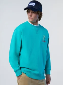 Sweatshirts & Hoodies^North Sails 'Sweatshirt With Palm Tree Embroidery CERAMIC