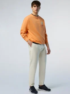 Sweatshirts & Hoodies^North Sails 'Sweatshirt With Palm Tree Embroidery TANGERINE