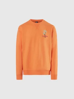 Sweatshirts & Hoodies^North Sails 'Sweatshirt With Palm Tree Embroidery TANGERINE