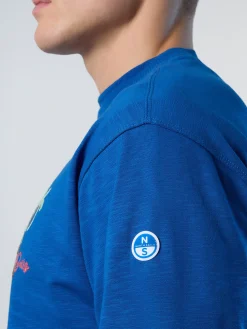 Sweatshirts & Hoodies^North Sails 'Sweatshirt With Palm Tree Embroidery OCEAN BLUE