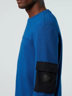 Outlet^North Sails 'Sweatshirt With Pocket OCEAN BLUE