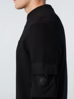 Outlet^North Sails 'Sweatshirt With Pocket BLACK