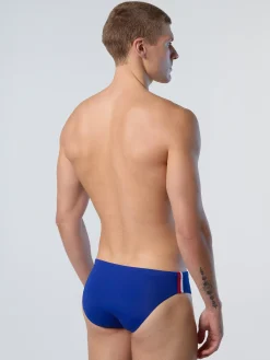 Beachwear^North Sails 'Swim Briefs With Stripes SURF BLUE