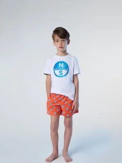 Beachwear^North Sails 'Swim Shorts With Graphic Print COMBO 100 777564