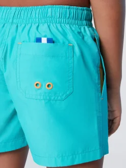 Beachwear^North Sails 'Swim Shorts With Logo Patch CERAMIC