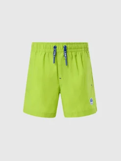 Beachwear^North Sails 'Swim Shorts With Logo Patch ACID LIME